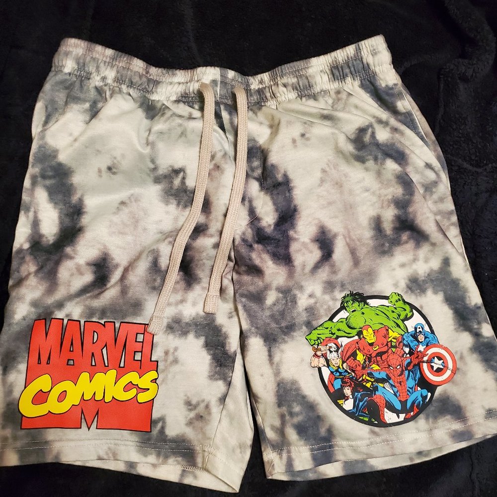 Marvel comics mens shorts! Target discontinued item.